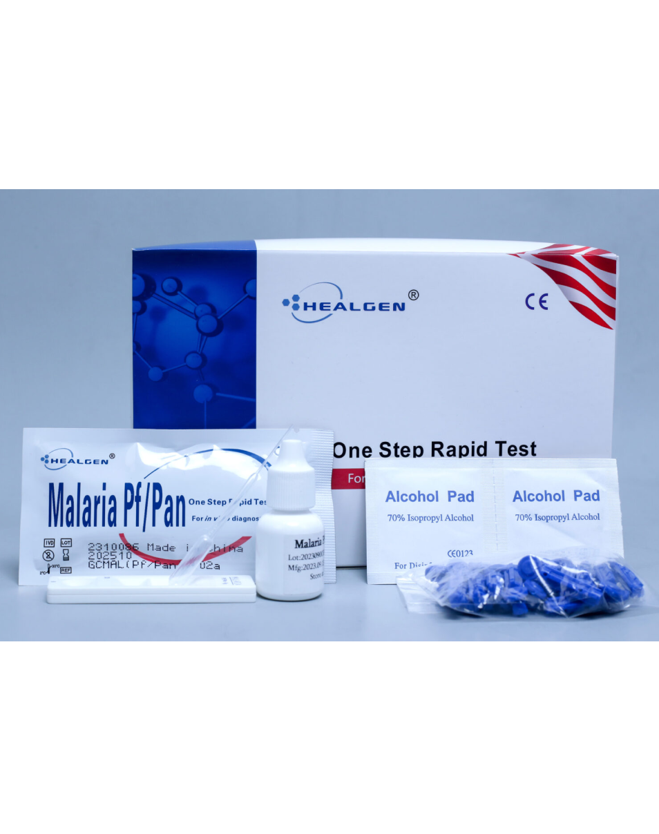 Healgen MALARIA Pf/Pan Ag Rapid Test Cassette