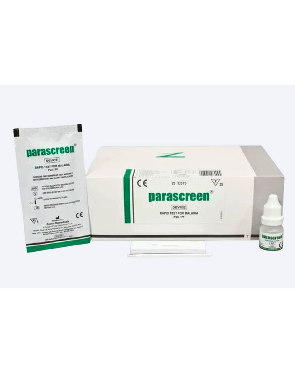 Parascreen Malaria (Pf & Pan) Rapid Test Cassette 